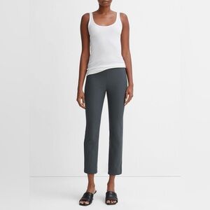 $328 Vince. Stitch Front Seam Ponte Legging in Dark Gray Women’s Small